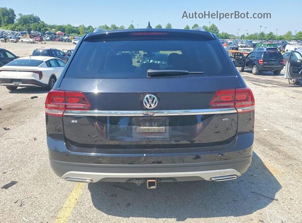 1V2WR2CA3KC551703 2019 VOLKSWAGEN ATLAS Черный Вид сзади