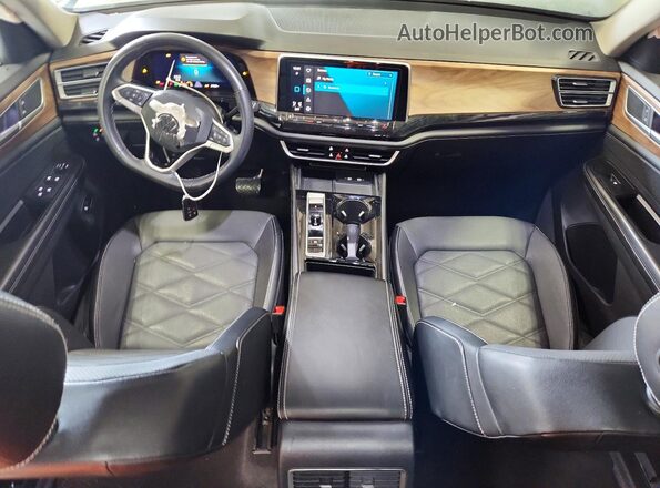 1V2WR2CA3RC535821 2024 VOLKSWAGEN ATLAS Белый Вид панели приборов