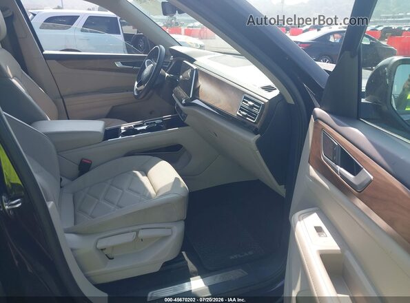 1V2WR2CA3RC575235 2024 VOLKSWAGEN ATLAS Черный Вид салона спереди