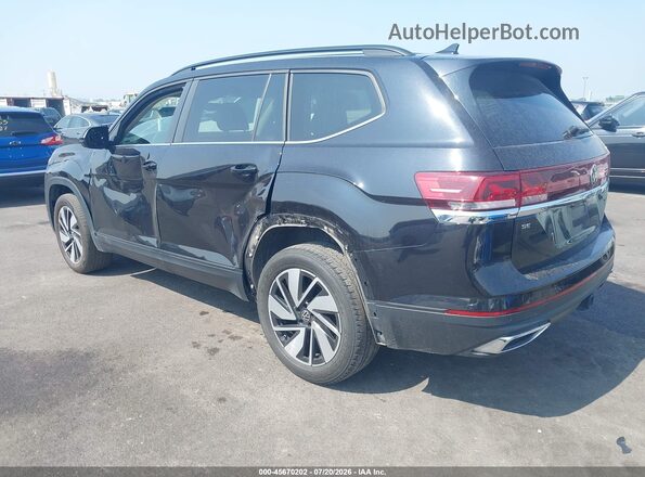 1V2WR2CA3RC575235 2024 VOLKSWAGEN ATLAS Черный Задняя левая четверть