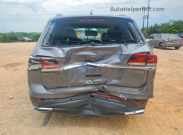 1V2WR2CA4MC592666 2021 VOLKSWAGEN ATLAS Gray Widok z tyłu