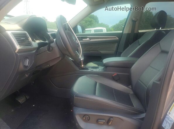 1V2WR2CA4MC592666 2021 VOLKSWAGEN ATLAS Gray Widok wnętrza z przodu
