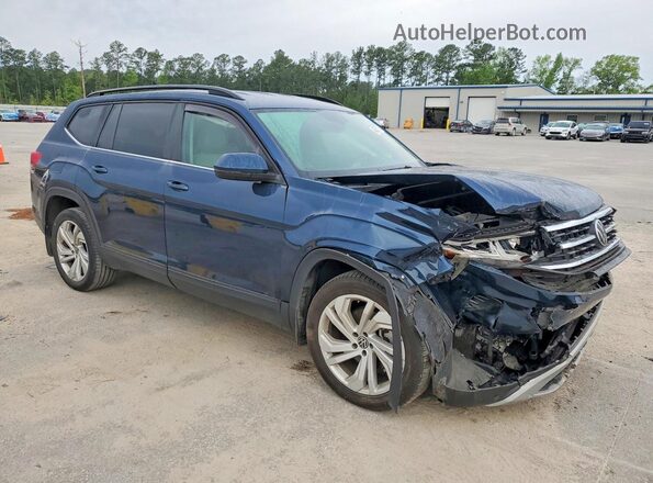 1V2WR2CA4PC545075 2023 VOLKSWAGEN ATLAS Blue Առջևի աջ