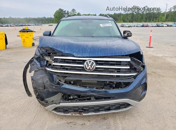 1V2WR2CA4PC545075 2023 VOLKSWAGEN ATLAS Blue Դիմացի տեսք