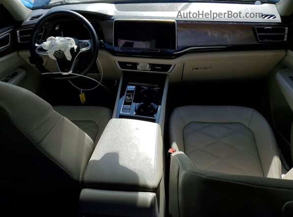 1V2WR2CA4SC545568 2025 VOLKSWAGEN ATLAS Серебряный Вид панели приборов