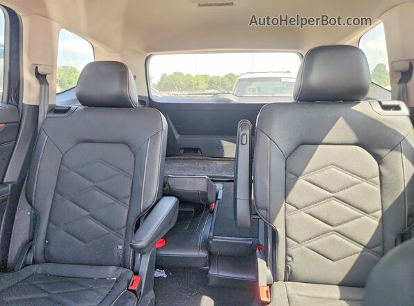 1V2WR2CA5RC511794 2024 VOLKSWAGEN ATLAS Black უკანა სავარძლების ხედი