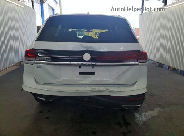 1V2WR2CA5SC512837 2025 VOLKSWAGEN ATLAS White Widok z tyłu