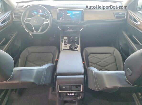 1V2WR2CA5SC512837 2025 VOLKSWAGEN ATLAS White Widok deski rozdzielczej