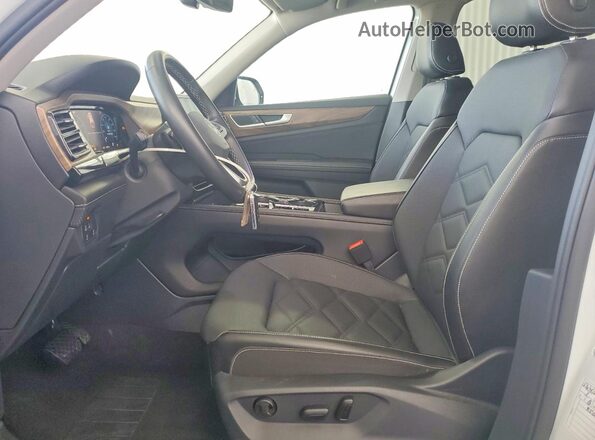 1V2WR2CA5SC512837 2025 VOLKSWAGEN ATLAS White Widok wnętrza z przodu