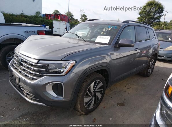 1V2WR2CA5SC522526 2025 VOLKSWAGEN ATLAS Gray Передня ліва чверть