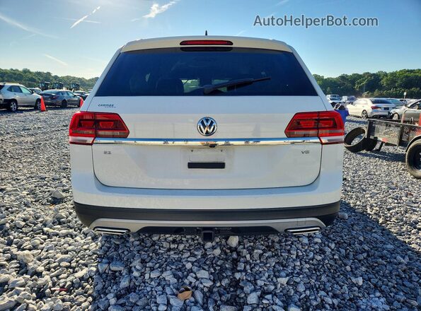 1V2WR2CA6KC509364 2019 VOLKSWAGEN ATLAS White Widok z tyłu