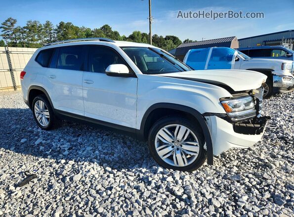 1V2WR2CA6KC509364 2019 VOLKSWAGEN ATLAS White Przód prawy