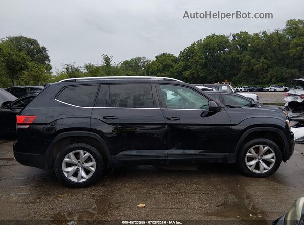 1V2WR2CA6KC560430 2019 VOLKSWAGEN ATLAS Black Вид задньої частини салону