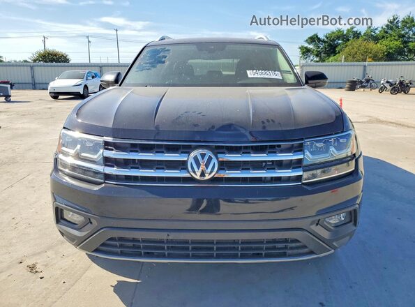 1V2WR2CA6KC606483 2019 VOLKSWAGEN ATLAS Black Front view