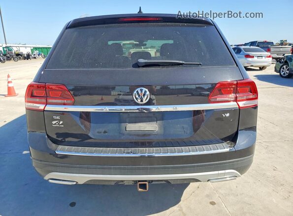 1V2WR2CA6KC606483 2019 VOLKSWAGEN ATLAS Black Rear view