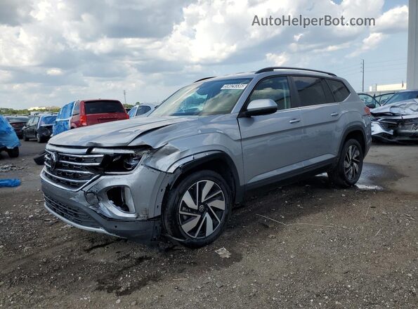1V2WR2CA6SC534152 2025 VOLKSWAGEN ATLAS Silver VIN sticker view