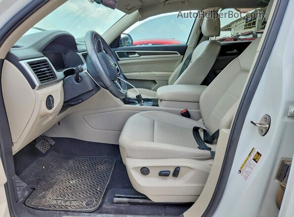 1V2WR2CA7NC565513 2022 VOLKSWAGEN ATLAS White Vista interior delantera