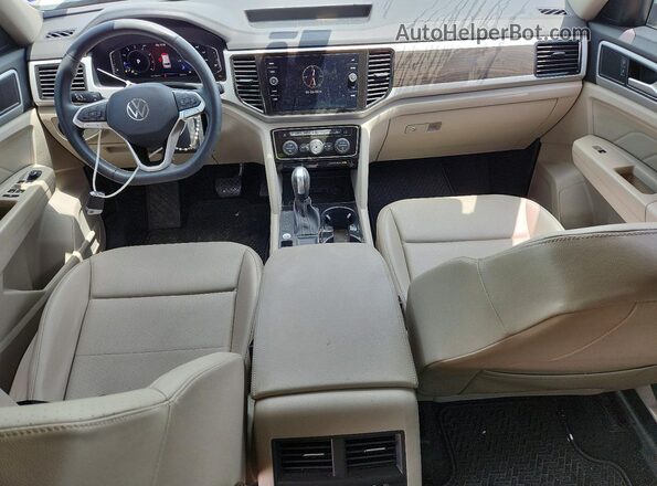 1V2WR2CA7NC565513 2022 VOLKSWAGEN ATLAS White Vista del salpicadero