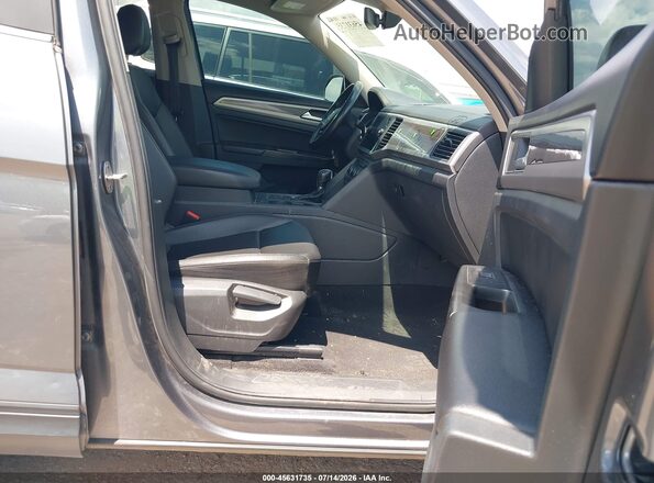 1V2WR2CA8KC554371 2019 VOLKSWAGEN ATLAS Gray წინა სალონის ხედი