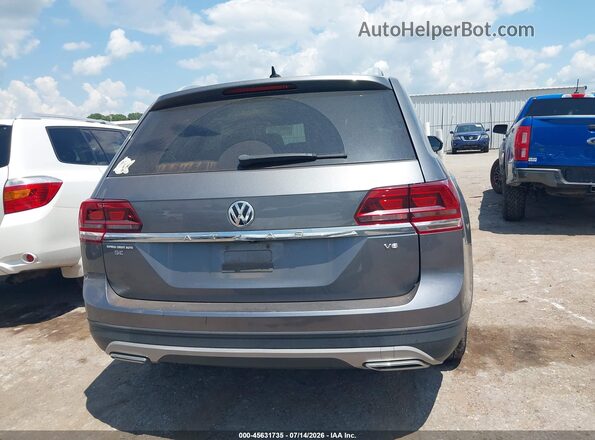 1V2WR2CA8KC554371 2019 VOLKSWAGEN ATLAS Gray 