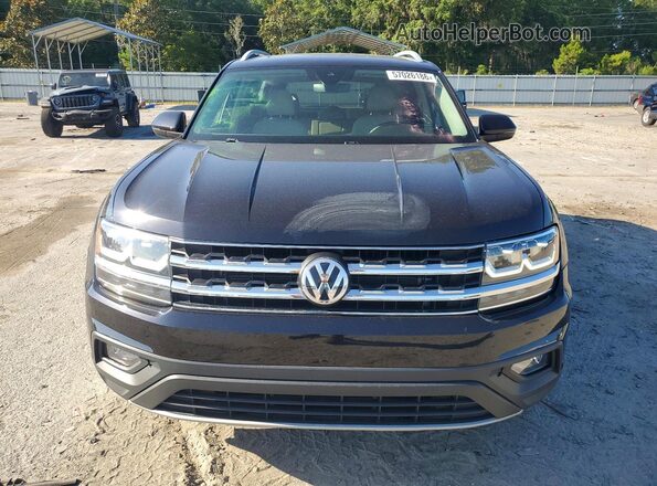 1V2WR2CA9KC573267 2019 VOLKSWAGEN ATLAS Black Widok z przodu