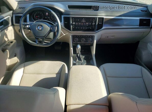 1V2WR2CA9KC573267 2019 VOLKSWAGEN ATLAS Black Widok deski rozdzielczej