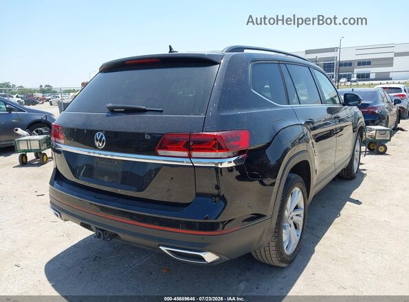 1V2WR2CAXNC512255 2022 VOLKSWAGEN ATLAS Black Trasero derecho