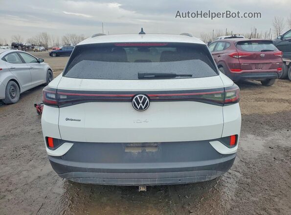 1V2WSPE80RC008427 2024 VOLKSWAGEN ID.4 White Widok z tyłu