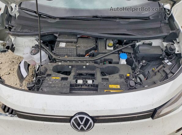 1V2WSPE82SC015773 2025 VOLKSWAGEN ID.4 White Вид підкапотного простору