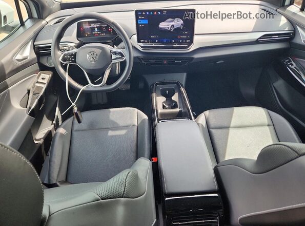 1V2WSPE86RC009680 2024 VOLKSWAGEN ID.4 Белый Вид панели приборов