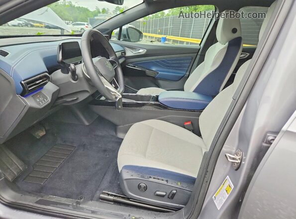 1V2WSPE86RC022249 2024 VOLKSWAGEN ID.4 Silver Սալոնի դիմացի տեսք