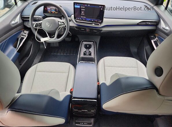 1V2WSPE86RC022249 2024 VOLKSWAGEN ID.4 Silver Առջևի վահանակի տեսք