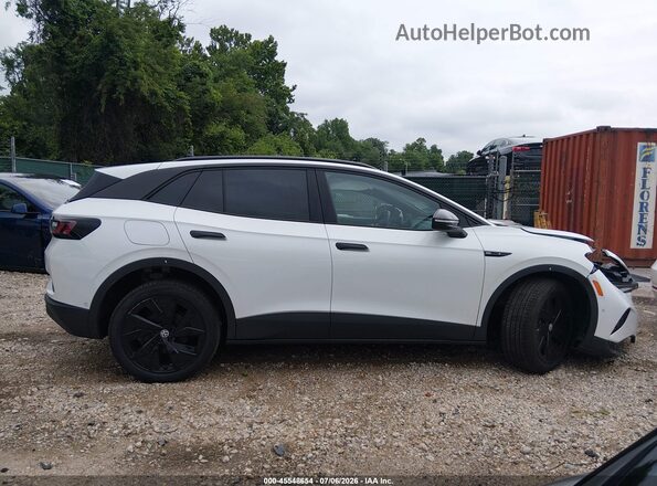 1V2WSPE86SC017705 2025 VOLKSWAGEN ID.4 White Widok zestawu wskaźników