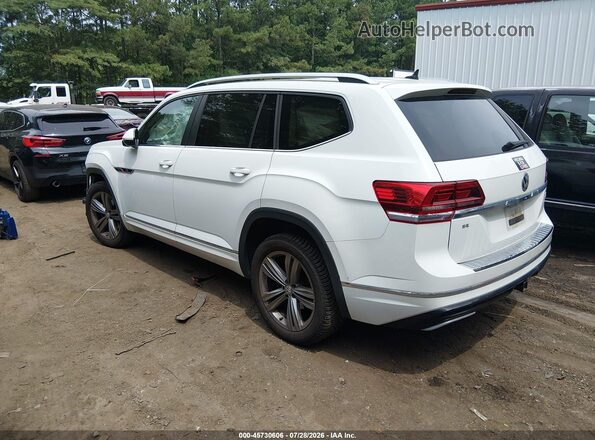 1V2XR2CA0KC619167 2019 VOLKSWAGEN ATLAS White Trasero izquierdo