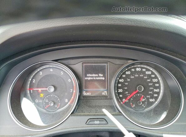 1V2XR2CA2KC623849 2019 VOLKSWAGEN ATLAS Silver Սարքավորումների վահանակի տեսք