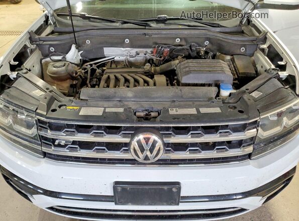 1V2XR2CAXKC623470 2019 VOLKSWAGEN ATLAS White Շարժիչի բաժամունքի տեսք