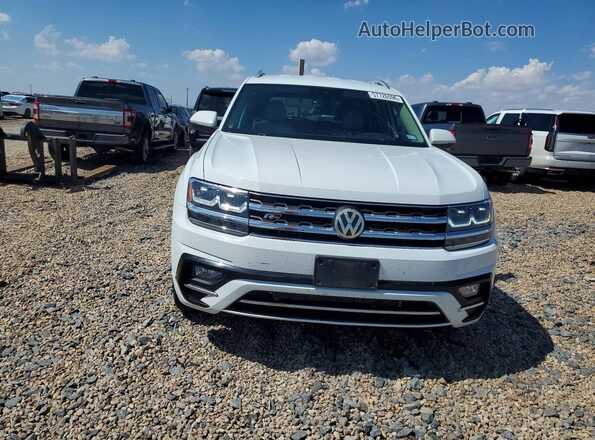 1V2YR2CA9KC591499 2019 VOLKSWAGEN ATLAS White Դիմացի տեսք