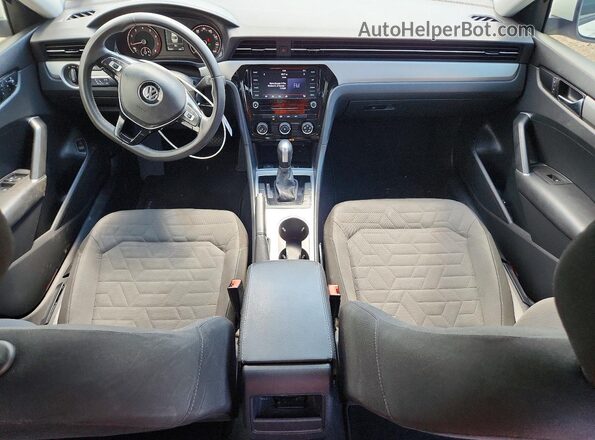 1VWAA7A34MC010048 2021 VOLKSWAGEN PASSAT White წინა პანელის ხედი
