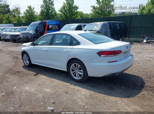 1VWAA7A35MC016604 2021 VOLKSWAGEN PASSAT White Задня ліва чверть