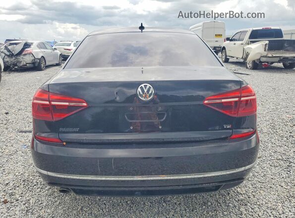 1VWAA7A37JC022352 2018 VOLKSWAGEN PASSAT Black Widok z tyłu