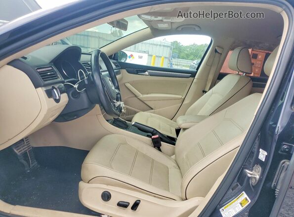 1VWAA7A37JC022352 2018 VOLKSWAGEN PASSAT Black Widok wnętrza z przodu
