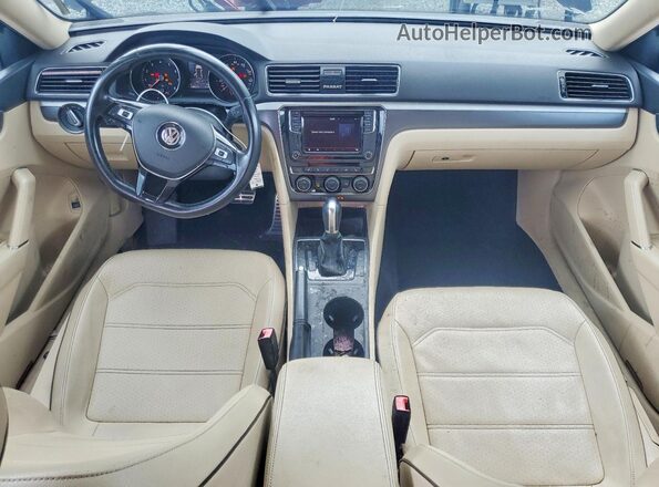 1VWAA7A37JC022352 2018 VOLKSWAGEN PASSAT Black Widok deski rozdzielczej