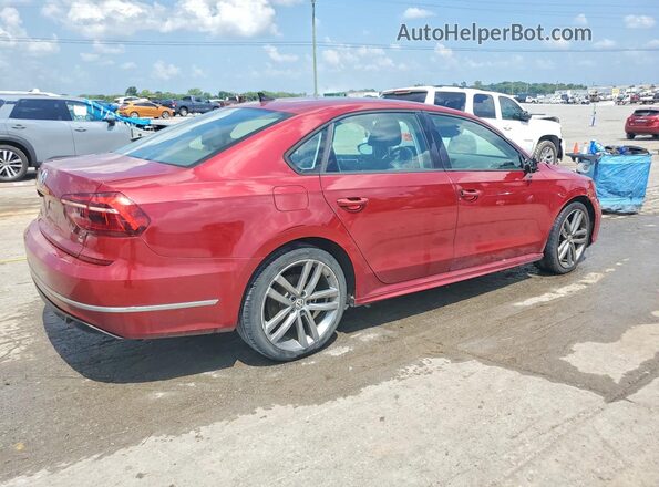 1VWAA7A37JC035800 2018 VOLKSWAGEN PASSAT Maroon უკანა მარჯვენა