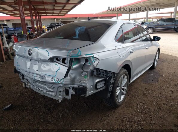 1VWAA7A38LC012741 2020 VOLKSWAGEN PASSAT Серебряный Задняя правая четверть