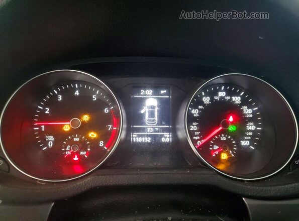 1VWAA7A39JC019534 2018 VOLKSWAGEN PASSAT Charcoal Instrument cluster view