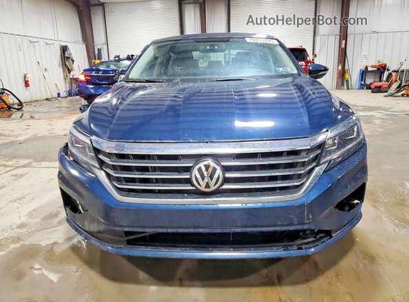 1VWAA7A39MC009879 2021 VOLKSWAGEN PASSAT Blue წინა ხედი