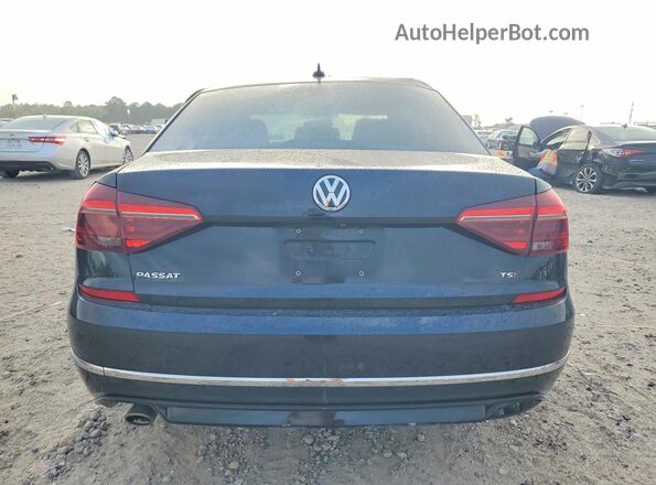 1VWAA7A3XJC048993 2018 VOLKSWAGEN PASSAT Black Rear view