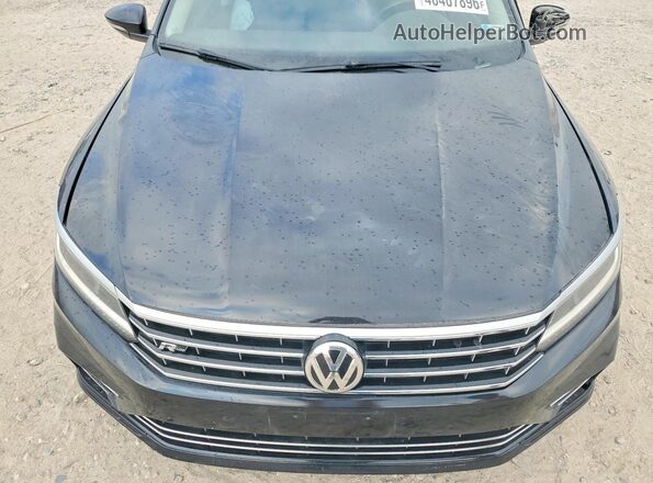 1VWAA7A3XJC048993 2018 VOLKSWAGEN PASSAT Black Rear interior view