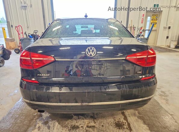 1VWAS7A32GC031322 2016 VOLKSWAGEN PASSAT Black Vista trasera
