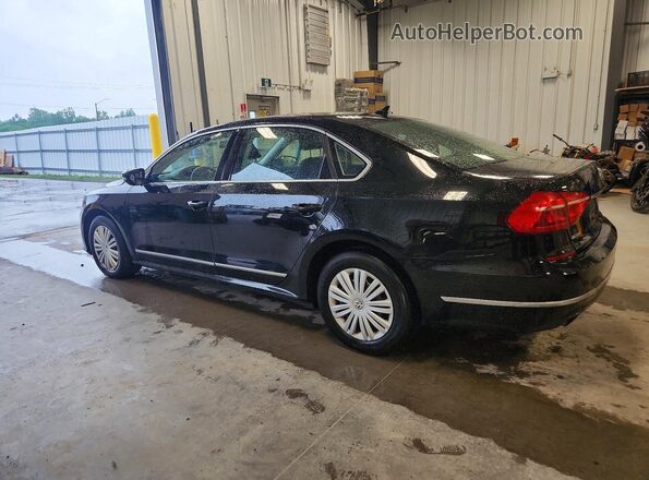 1VWAS7A32GC031322 2016 VOLKSWAGEN PASSAT Black Trasero izquierdo